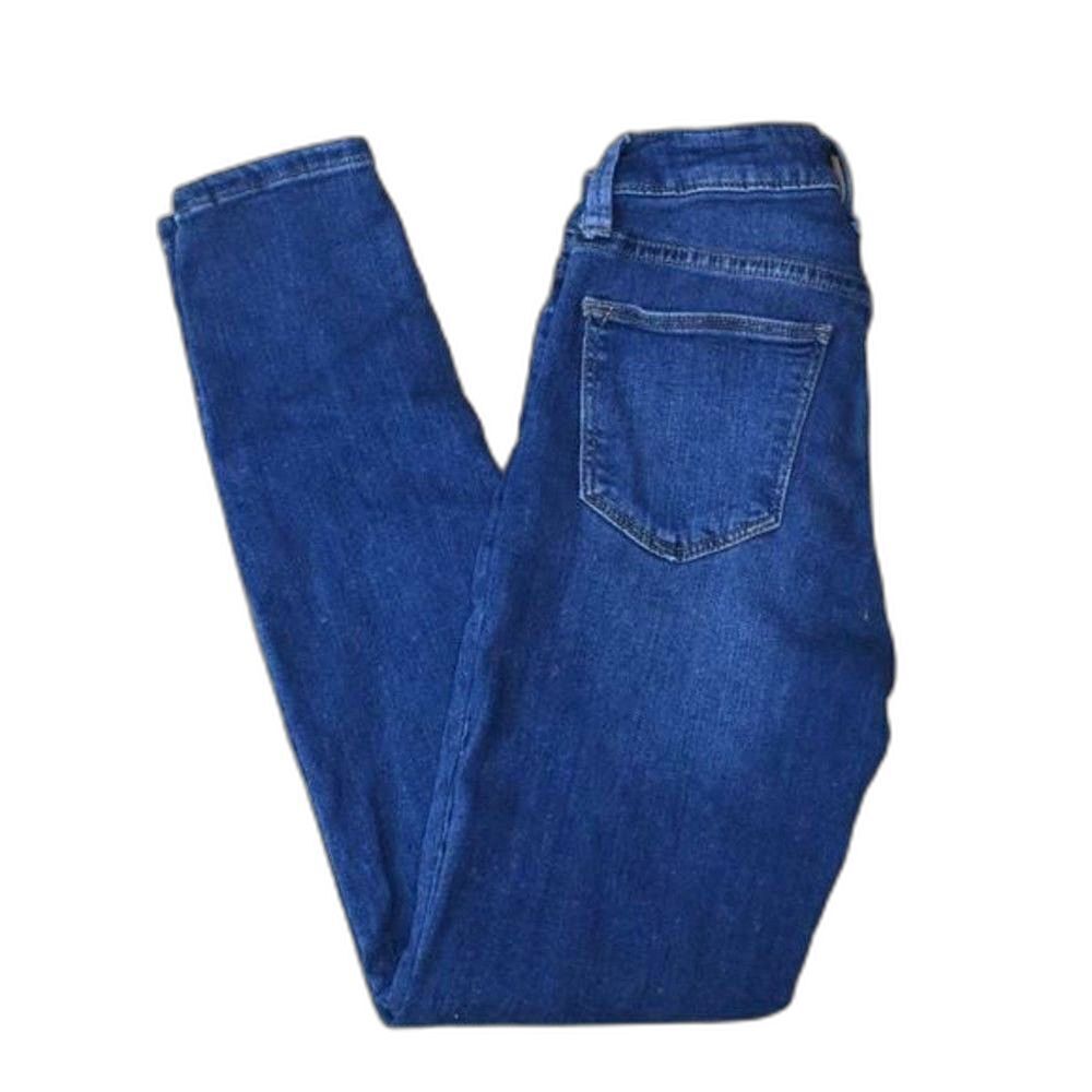 Just USA Jeans Womens Size 25 Blue Skinny Stretch Dark Denim